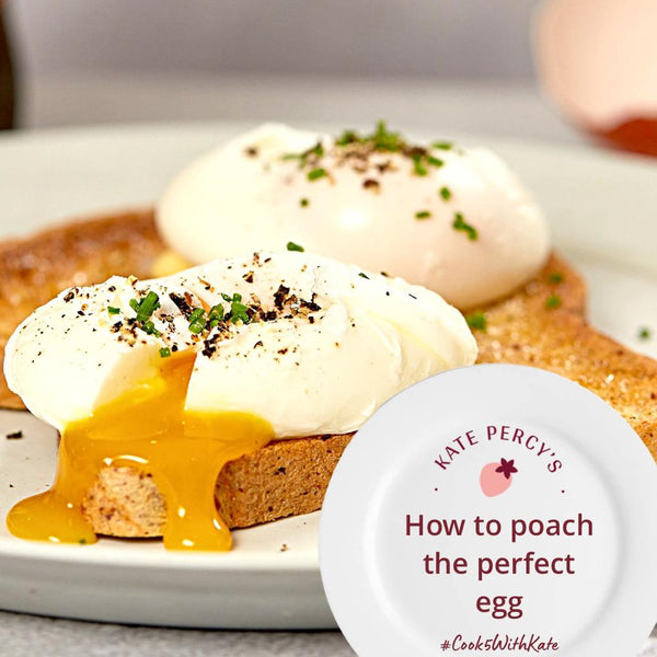 How To Poach The Perfect Egg #Cook5withKate