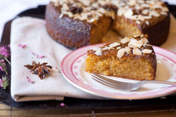 North African Sticky Orange & Almond Cake