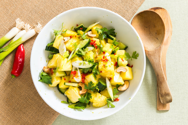 Thai Pineapple and Cucumber Salad