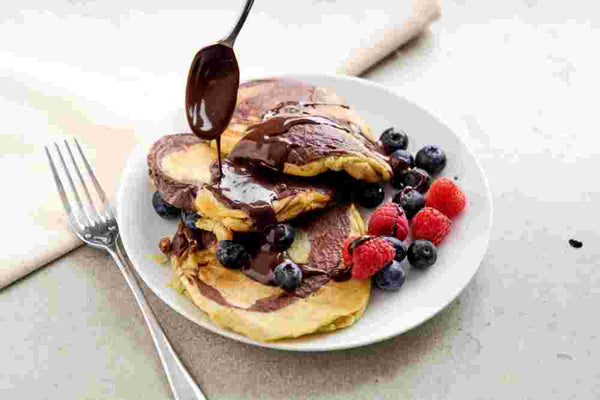 Marvellous Marble Pancakes