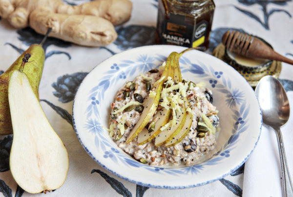 Pear & Ginger Bircher