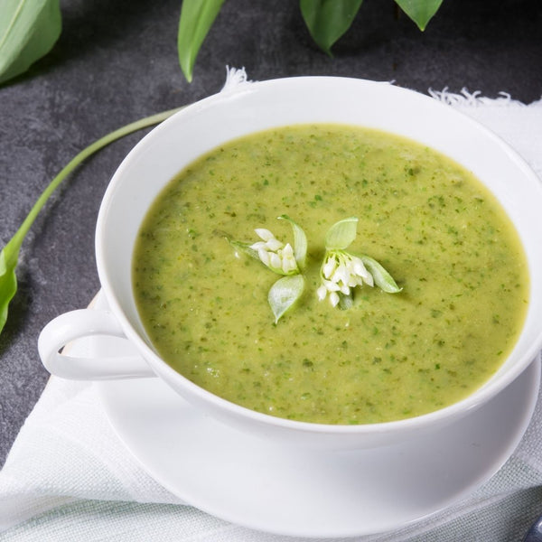 Free food! Foraged Wild Garlic Soup