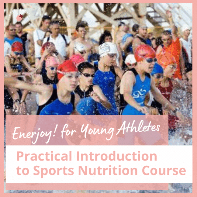 Enerjoy! for Young Athletes - A Practical Introduction to Sports Nutrition. Live with Kate Percy.