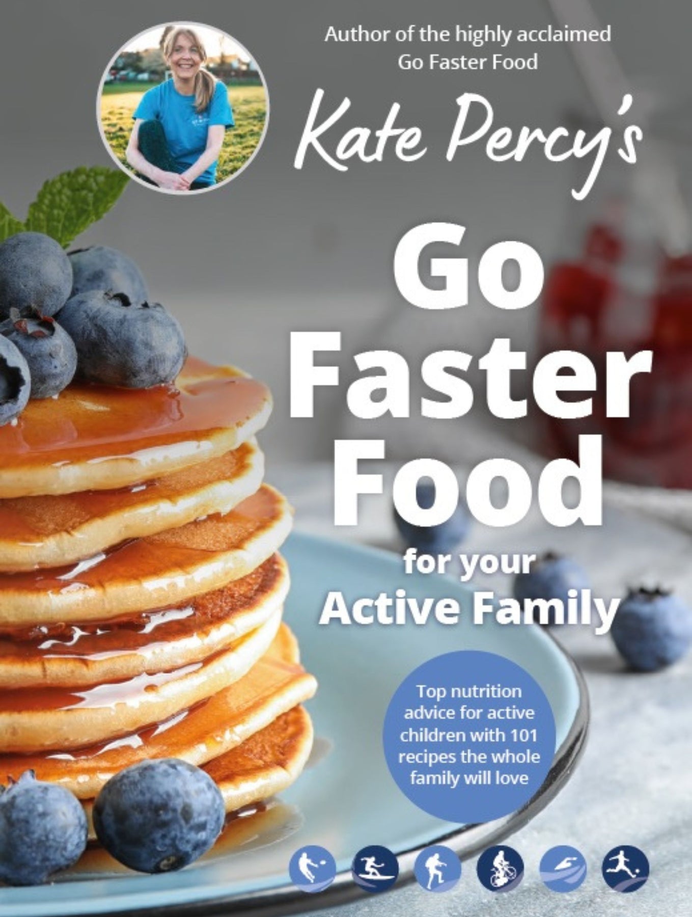 Enerjoy! Bundle for Young Athletes - A Practical Introduction to Sports Nutrition. Live with Kate Percy.  PLUS Go Faster Food for your Active Family