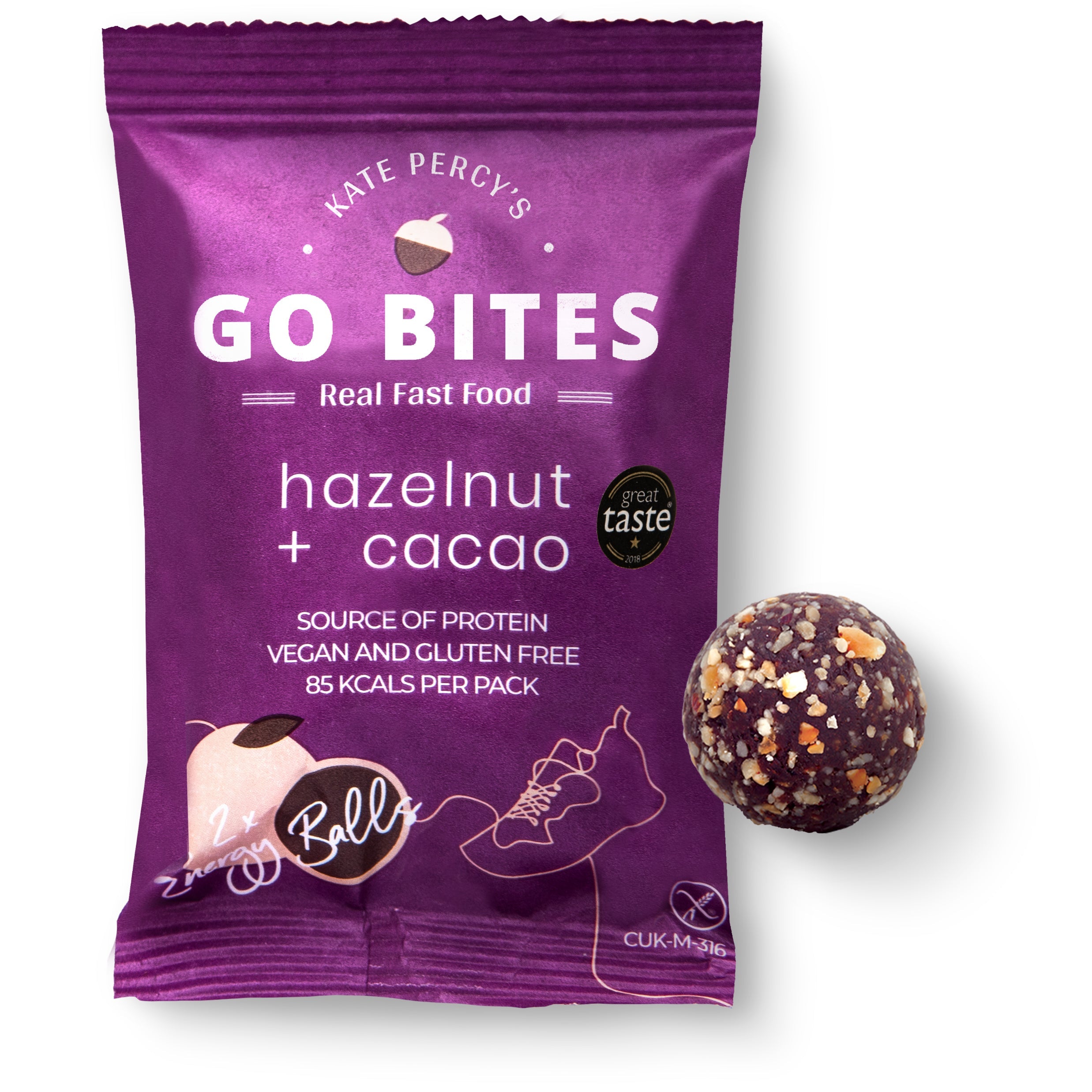 Kate Percy's GO BITES® Hazelnut + Cacao