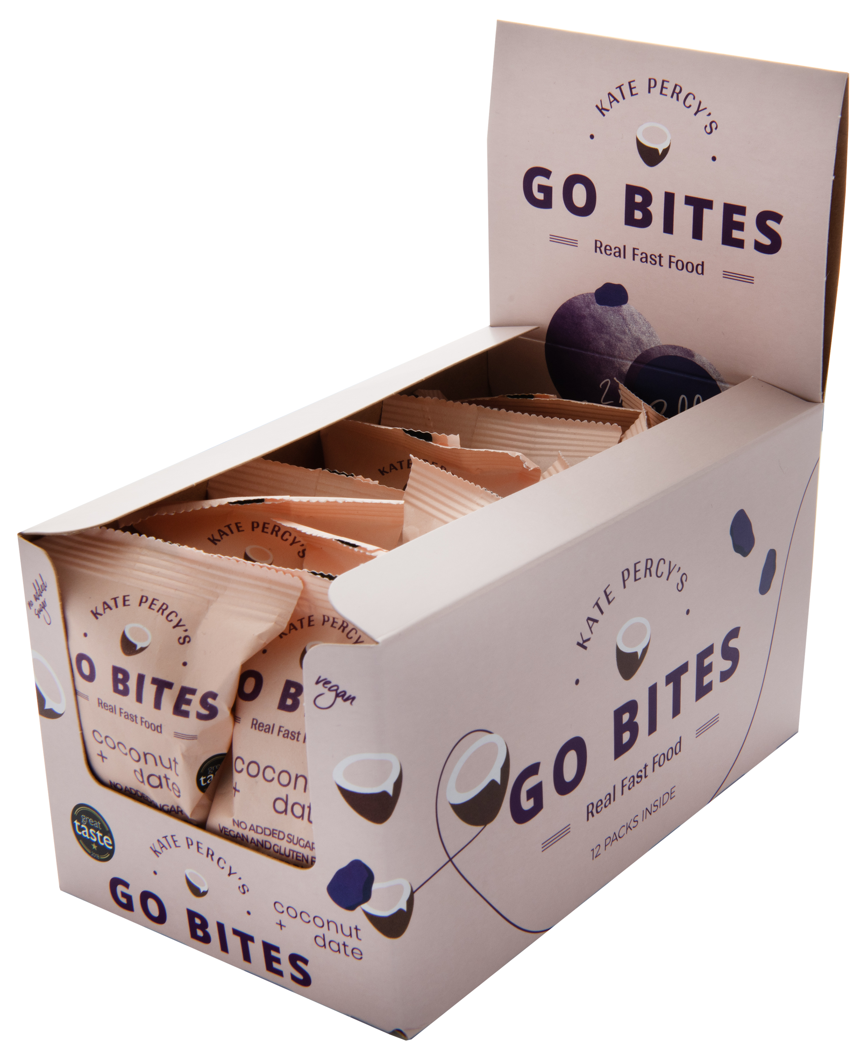 Kate Percy's GO BITES® Coconut + Date