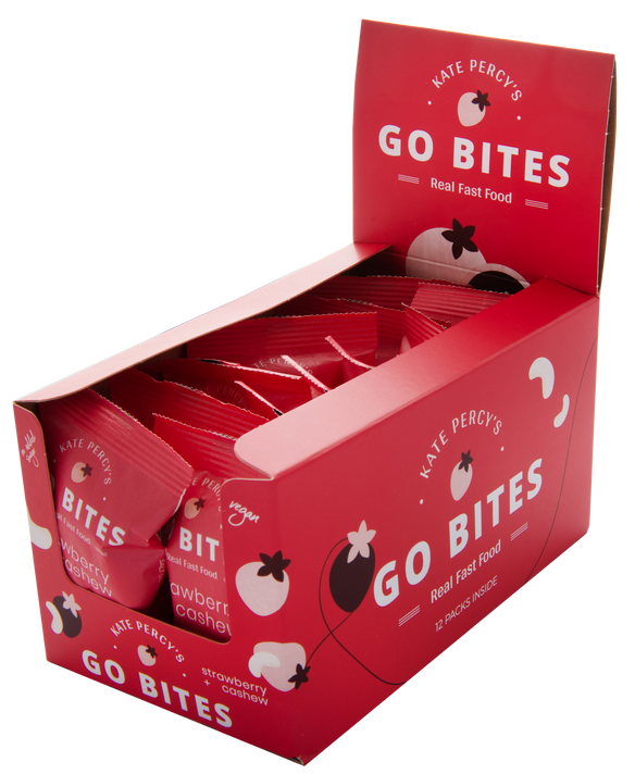 Kate Percy's GO BITES® Strawberry + Cashew