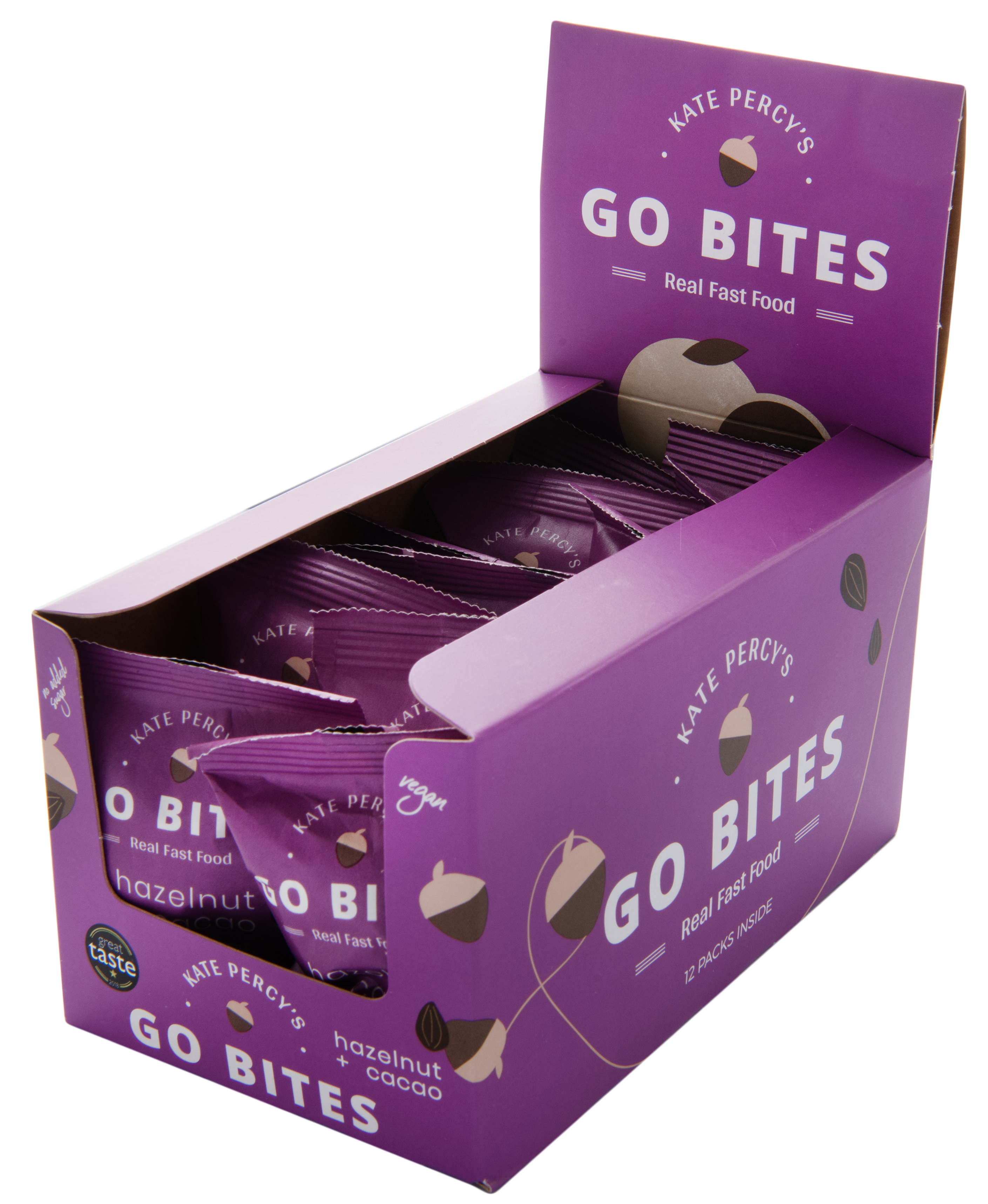 Kate Percy's GO BITES® Hazelnut + Cacao