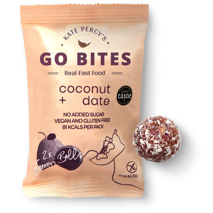 Kate Percy's GO BITES® Coconut + Date