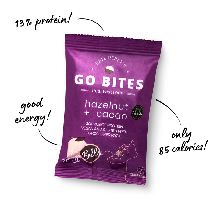 Kate Percy's GO BITES® Hazelnut + Cacao